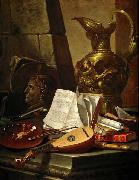 Cristoforo Munari Allegoria delle arti France oil painting artist